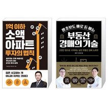 1억 이하 소액 아파트 투자의 법칙 + 왕초보도 바로 돈 버는 부동산 경매의 기술 (마스크제공)