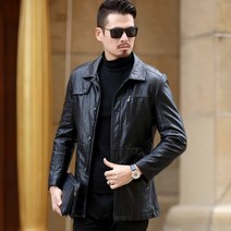 할리 인디언 해골 항공 라이더 바이크 가죽 자켓 점퍼 재킷 조끼 중년 남성 가죽 자켓