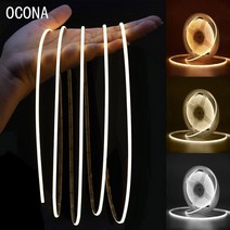 LED스트립 차량용줄조명 식빵등 2.7mm 슈퍼 슬림 cob 자동차 룸 장식 12v m, 없음, 0.5m