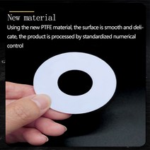 고압세척기 무선 휴대용 PTFE 플랫 와셔 플랜지 압력 게이지 워터 파이프 조인트 개스킷 내경 10-140mm 용, 117 125x130x1.5(5pcs)