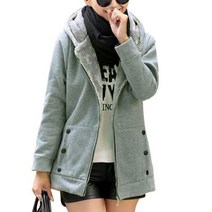 여성자켓 따뜻한 플리스 코트 복합 플러시 후드 재킷 여성용 두꺼운 숙녀 포켓 솔리드 코트 플러스 사이즈 스트리트웨어 겨울 상품