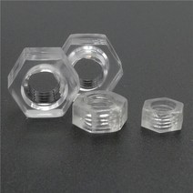 차량 너트 볼트DIN934 M2 PA66 흰색 또는 검정색 나일론 육각 너트 플라스틱 나사 볼트용 미터 10-50 개, 03 공간_07 M8   20pcs