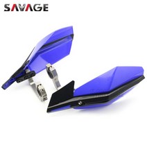 혼다용 핸들 바 핸드 가드 CB500F CB300F XR650L CRF250X CRF450X CR125R CR250R CRF 250 CR 80R 바이크 오토바이 프로텍터, [04] 파란