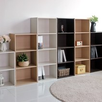 아이리스 2단 3단 4단 DIY 책꽂이 책장 CX시리즈, 4단 / 내추럴, 2개세트