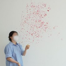 종이 꽃가루 컨페티 폭죽 브라이덜샤워 웨딩 파티소품 골드브라운, 1개