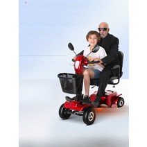 1인용 2인용 전동 사륜 스쿠터 노인용 장애인, 01. 12AH 일반모터, 01. 24V
