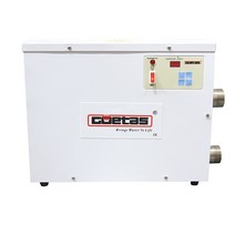 수영장 온도 조절기 풀장 히터 온수욕조 목욕탕 야외스파, 48KW/380V 디지털 온도 조절기