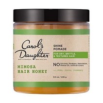 Carols Daughter Mimosa Hair Honey Shine Pomade For Curly Damaged Natural Hair - 시어 버터 로즈마리 코코아 버터가 함, 헤어 모이스처라이저