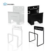 오케이홈멜 셋톱박스거치대 선정리 공유기 숨기기 아트월 틈새 브라켓 셋마운트 셋아트, 셋아트 대 화이트 1개