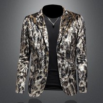 D2522285P160펀칭패턴가을한국기모자가드남성정장