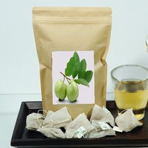 구아바잎차 퀘르세틴 폴리페놀 풍부 덖음 수제 티백 건강차 60g, 구아바잎차 60g3봉지, 3개, 3개