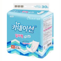 카네이션 속기저귀/일자고급형 30매X8팩