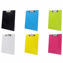 파스텔컬러 A4 클립보드 카페 메뉴판 가격표, 노랑