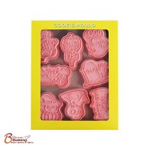 이홈베이킹 할로윈막대사탕푸쉬쿠키커터8종, 단품