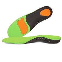 교정기 신발깔창 풋매트 남성 여성 높은 족궁 지지 보정 편평족 플랫 발이 푹 꺼지다 2632545879, 기타 사이즈, 그린 2대 혜택 룩 _M(42 -44