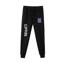 봄 가을 LA 클리퍼스 면 NBA 조거 팬츠 트레이닝 바지 복 루즈핏 조커 키 큰 남자 빅사이즈 에슬레져 룩