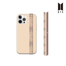 BTS 굿즈 뮤직 테마 핸드 스트랩 핸드폰 손목 핑거 스트랩 폰스트랩 핸드폰줄 아이폰 갤럭시 방탄소년단 굿즈, On Ivory
