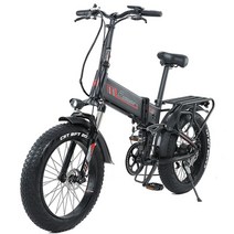 전기자전거 전동자전거 접이식자전거 RANDRIDE-YX20 1000W bicicletta elettrica 4.0 팻 타이어 20 pollic, 02 YX20, 01 7