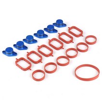 자동차매니폴드 Bmw m47 swirl blanks의 6x22mm 자동 교체 부품 플랩 수리 흡입 가스켓이있는 삭제 키트 키, 03 파란