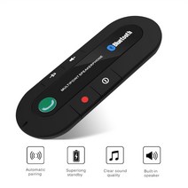 스피커 pc 사운드 블루투스 게이밍 최신 블랙 무선 슬림 자기 핸즈프리 자동차 키트 IOS 안드로이드 전화 바이저 클립. 최선의
