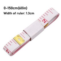 레이저줄자 레이저 거리 측정기 높이 길이 레이져 전자 줄자 100cm 150cm 60 몸 측정 눈금자 사용자 정의 바느질 cm 재봉틀 부드러운, 1.3x150cm 레드