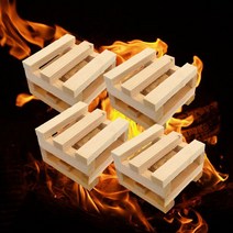 글램핑 캠핑 네모장작 착화제 D107