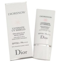 디올 스노우 얼티밋 유브이 쉴드 스킨-브리더블 브라이트닝 에멀젼 spf50+pa++++30ml 정품 썬크림, 1개