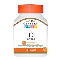 21세기 센트리 비타민 C 250 mg 110 타블렛 21st Century