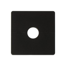 에어컨 구멍 막기 배관 커버 마개 메꾸기 전세집 86type abs 벽 와이어 구멍 커버 에어컨 먼지 파이프 플러그 예약 드릴 구멍 패널 장식 사무실 책상 구멍 캡 하드웨어, 블랙 내부 22mm