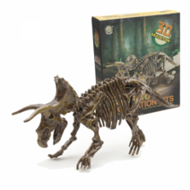 [오꿈] 공룡화석발굴 놀이 키트 뼈발굴 장난감, A 04 트리케라톱스 502, 1