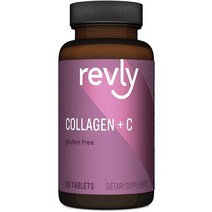 미국베스트셀러 Revly Collagen + C gluten free 레블리 콜라겐, tablets