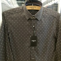 란체티 다크 그레이 !! 슬림 핏 셔츠 LRF9924DG