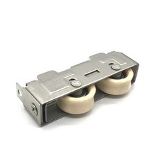 콘베어로라 컨베어AL롤러 컨베어롤러 1pc 알루미늄 합금 도어 및 창 풀리 구식 유리, 폭 12mm