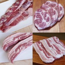 [신흥미트]당일 작업 출고 삼겹살+목살+갈매기 1.5kg 세트 구이/수육/캠핑용 국내산 우리돼지, 10.통삼겹살1kg