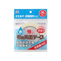 가와구찌 수광 양면 테이프 물에 강한 의류용 다림질 부착형 세탁가능, 폭10mm