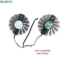 Palit GeForce GTX 950 960 1060 용 그래픽 비디오 카드 냉각 팬 Cooer 슈퍼 제트 스트림 VGA 87mm GA92S2H 라이트 오리지널