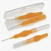 고급 I형 치간칫솔 Dentpro 치간 칫솔 30개 휴대용케이스2개 0.8mm 독일산와이어