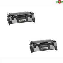 재생토너 Laserjet Pro 400 M401dn 블랙2개 프린터 프린트 토너 잉크 리필 재생 정품 호환 교체 무한