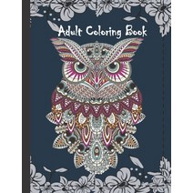 Adult Coloring Book: An Adult Coloring Book with Mandala Animals Flowers And Much More: large Prin... Paperback, Independently Published, English, 9798729415441
