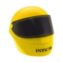Invicta Helmet Yellow and Black Collectors Watch Box/Case IPM279