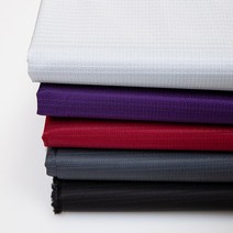 퀼트가게대폭 UV코팅 두꺼은 도비 옥스포드 코팅 천 원단, 주황