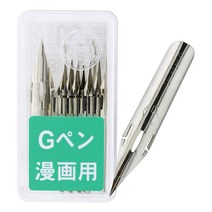 ZEBRA 얼룩말 만화용 펜촉 G펜 No.G 10개 PG-6B-CK, 상품명참조, 1ml
