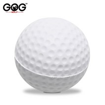실내어프로치기계 골프 밸런스 보드 숏게임 연습 집 도구 그립 교정기 20 개/가방 탄성 PU 폼 골프 공 실, 01 white 20pcs