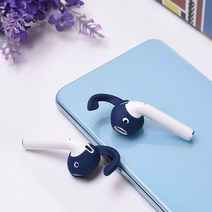 !junjjang!9650ea 퓨어에이브이 에어팟 이어팁 이어후크 4color, 블랙, 본상품선택