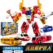 로봇장난감 작동변신 티라이오 트리톤 선물 장난감 카봇 마이티가드 합체 합체로봇 골드렉스 모사쿵, 06. 엘리트 에디션 초호장+쌍