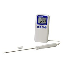 Custom (CUSTOM) Waterproof Digital Thermometer Sensor Separate IP65 Compliant CT-285WP, 상품명참조, 1개