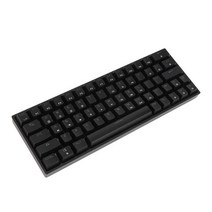 빈 키캡 교체 EPOMAKER-SK64 64 키 핫 스왑 가능 기계식 키보드 RGB 백라이트 PBT 캡 화살표 IP6X Win/Mac, 한개옵션2, 04 ABS Black, 06 Optical Green
