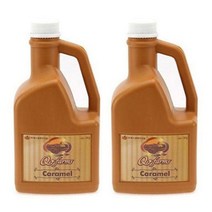 [천삼백케이] [메가커피] 큐팜스 카라멜소스 2kg 2개세트, 단품