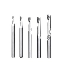 초음파 커터 컷팅기 커팅기 진동 칼 알루미늄 CNC 공구용 단일 플루트 밀링 솔리드, 4x22x45mm, 1개