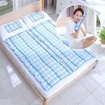 [TV홈쇼핑] 보겔 아이스 쿨쿨 매트 ( 매트 1700*700 베개 400*250) 여름용 워터매트 매트 베개세트, 매트1개+베개1개